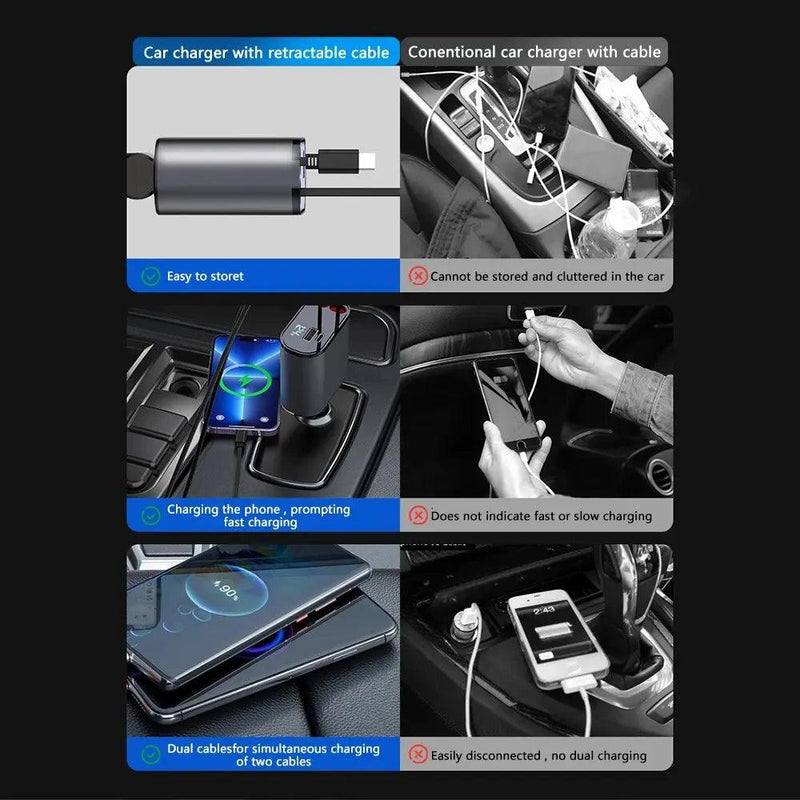 100W Super Fast Car Charger - GOAT USA EXPRESS